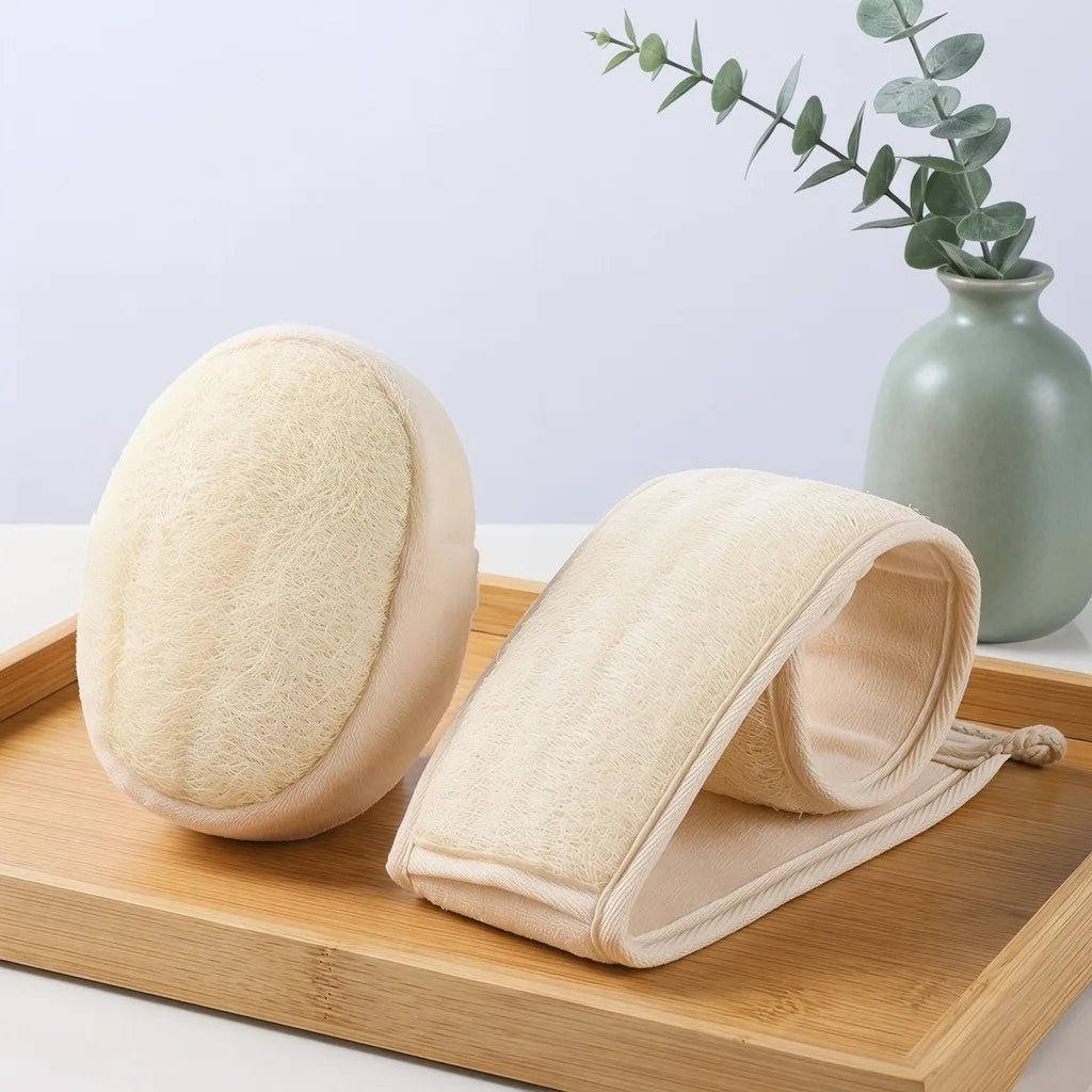 Dual-Sided Loofah Back Scrubber