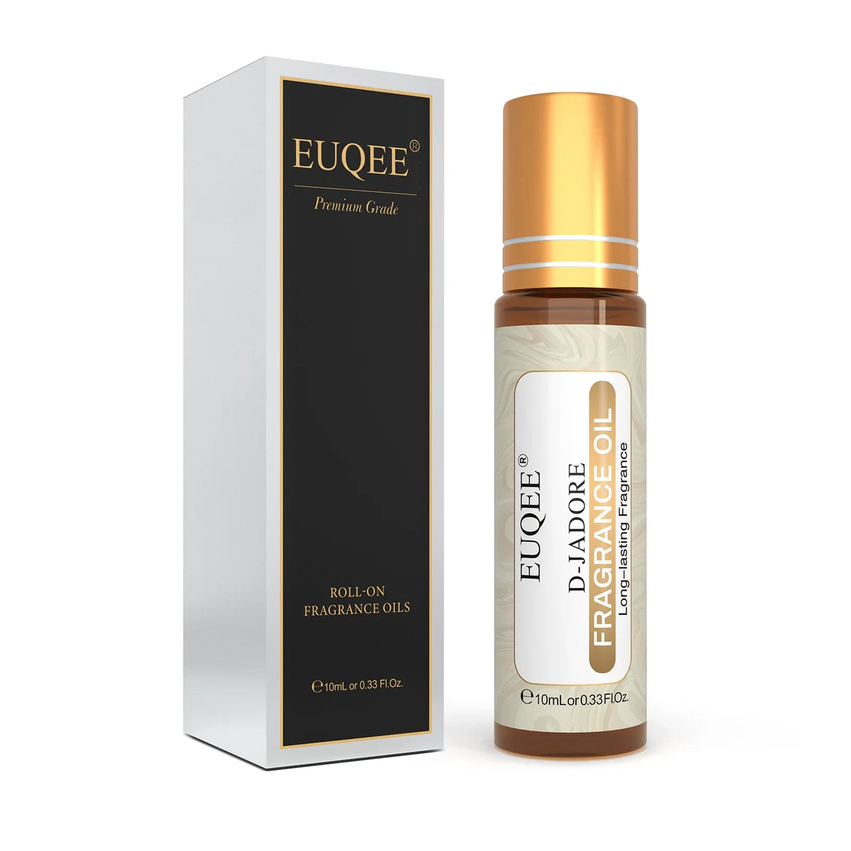 EUQEE 10ml Fragrance Oil Roll-On - Plant Based