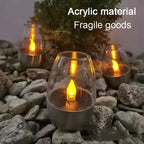 Rechargeable Solar LED Candles