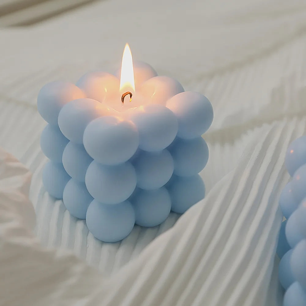 Bubble Cube Soy-Wax Candle