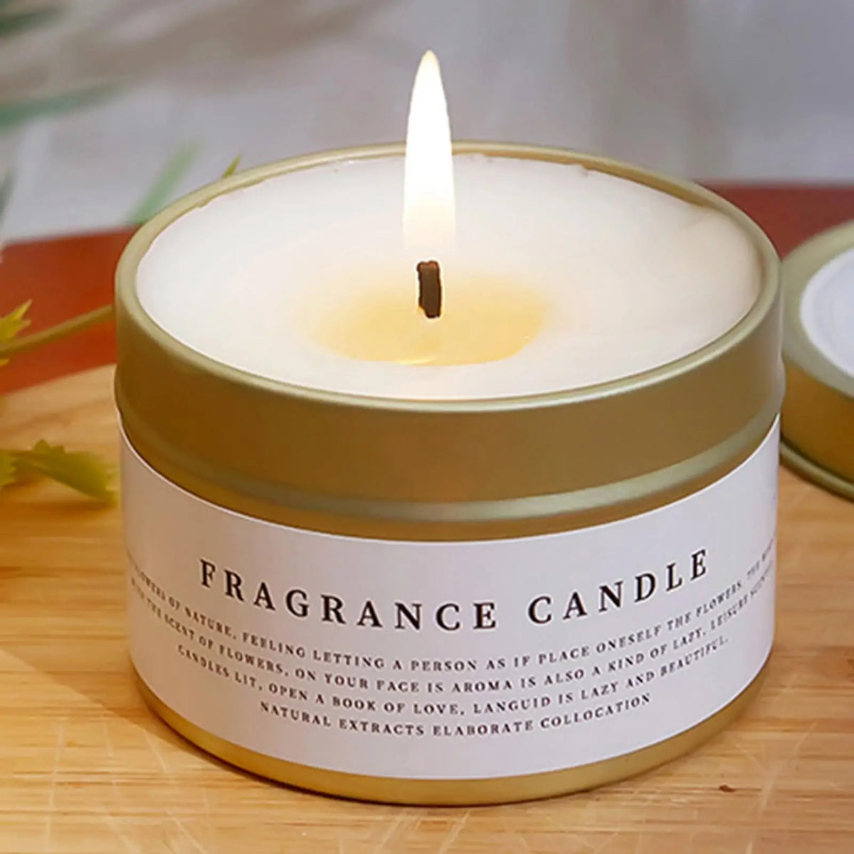 Soy Wax Scented Tin Candle