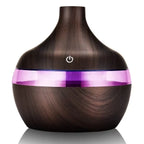 Wooden Ultrasonic Cool-Mist Humidifier