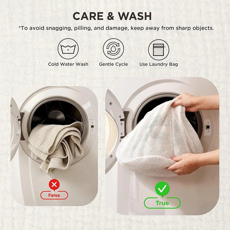 Simple Muslin Summer Blanket 100% Cotton Breathable Skin-friendly Lightweight Bed Blanket 6 Layer Couch Sofa Blankets for Throw