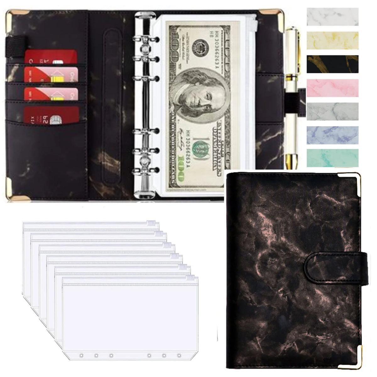 A6 Budget Binder & Savings Organiser (binder options)