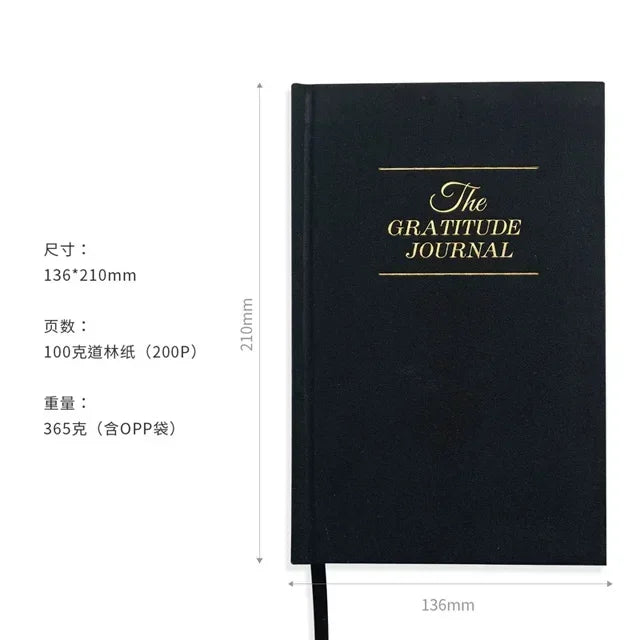 Hardcover Gratitude Journal | Daily Reflection
