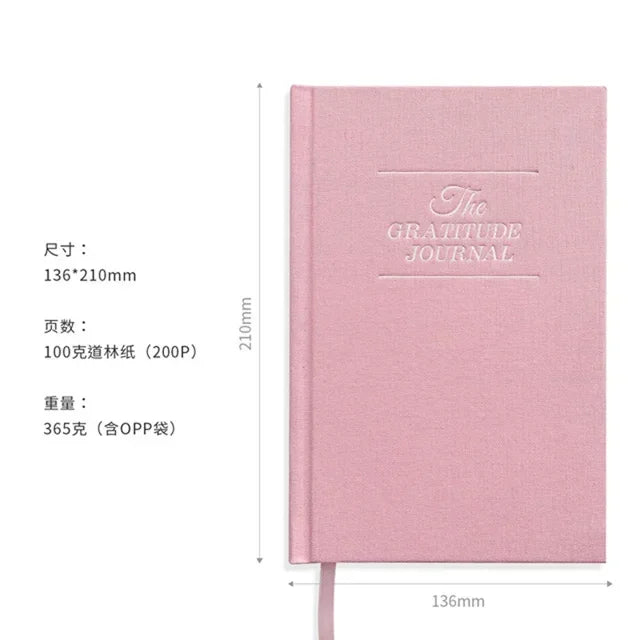 Hardcover Gratitude Journal | Daily Reflection