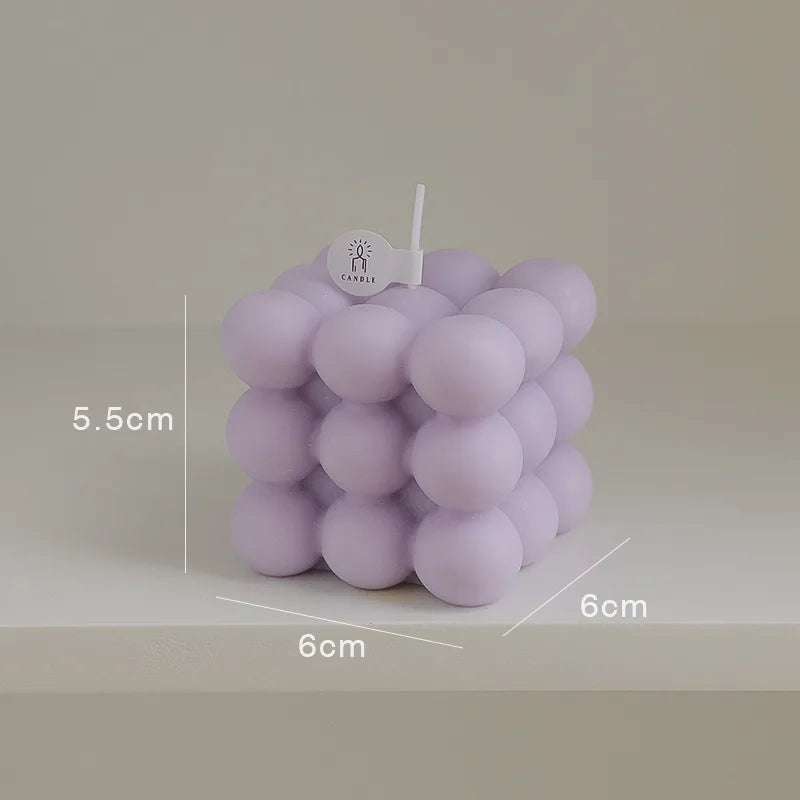 Bubble Cube Soy-Wax Candle