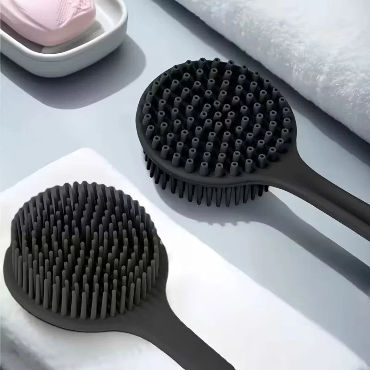 Silicone Body Scrubber Set – 4 Piece