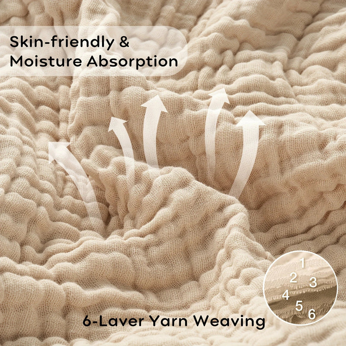 Cotton Muslin Blanket