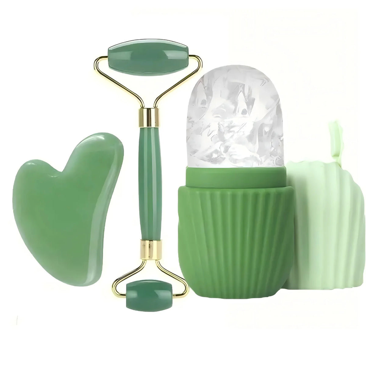 Ice Face Roller & Gua Sha Set