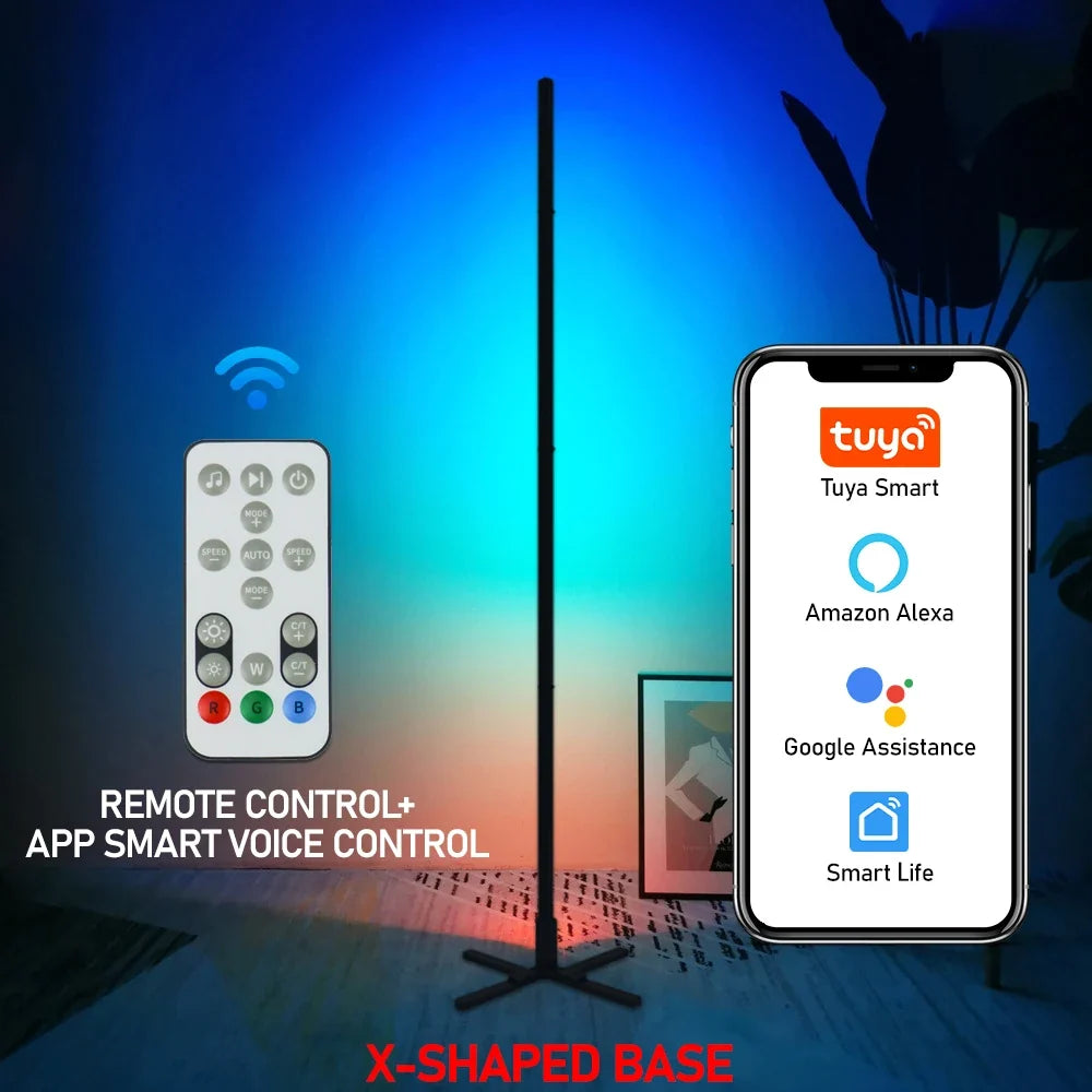Smart RGBIC LED Floor Lamp