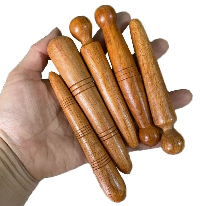 Wooden Foot Massage Stick