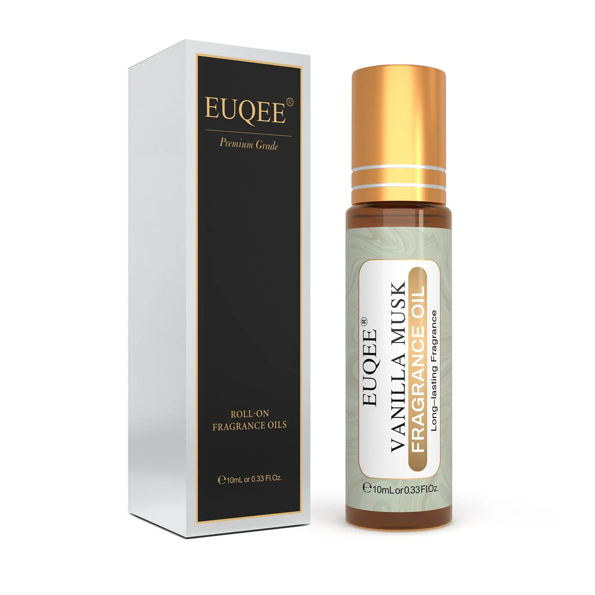EUQEE 10ml Fragrance Oil Roll-On - Plant Based