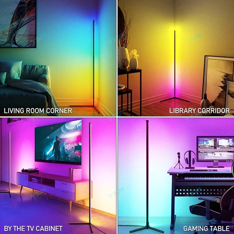 Smart RGBIC LED Floor Lamp