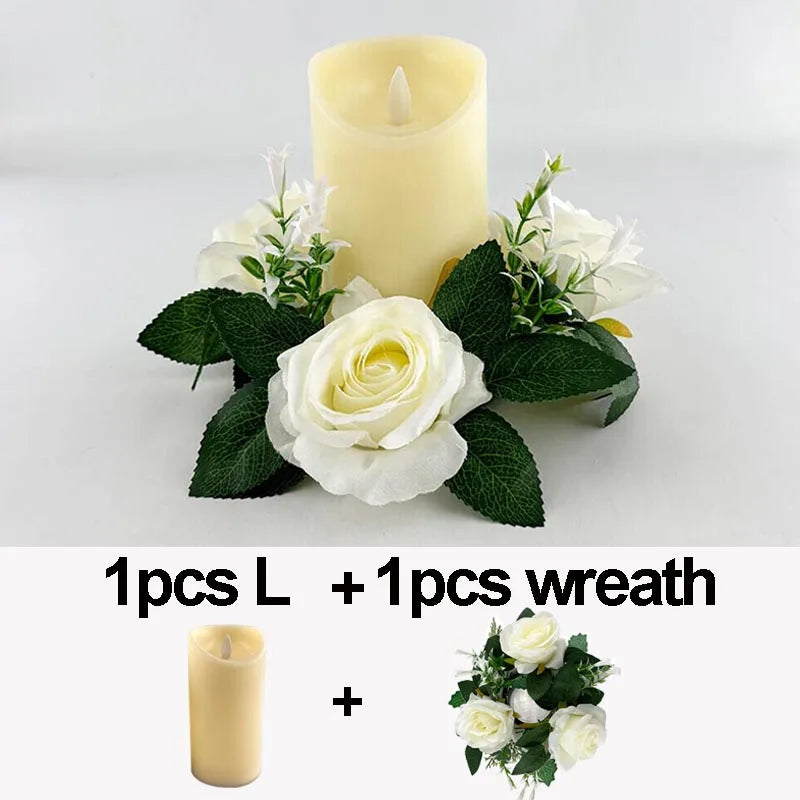 Moving-Flame LED Candles