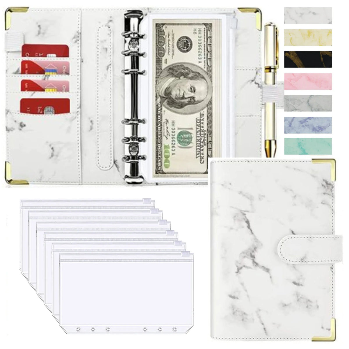 A6 Budget Binder & Savings Organiser (binder options)