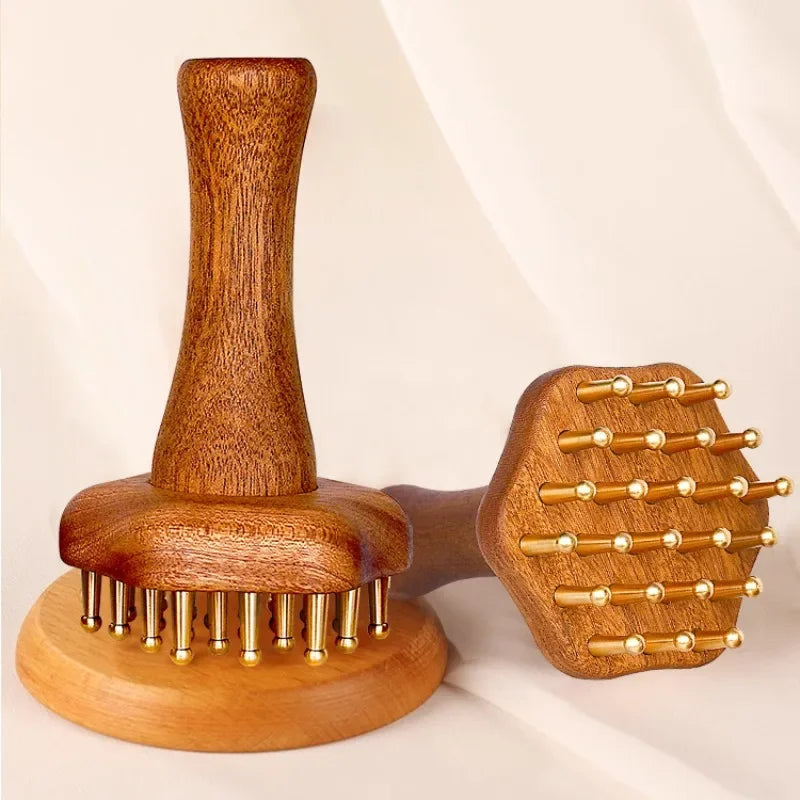 Brass Gua Sha Massage Tool