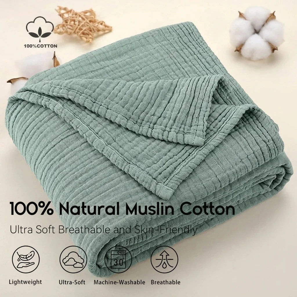 Cotton Muslin Blanket