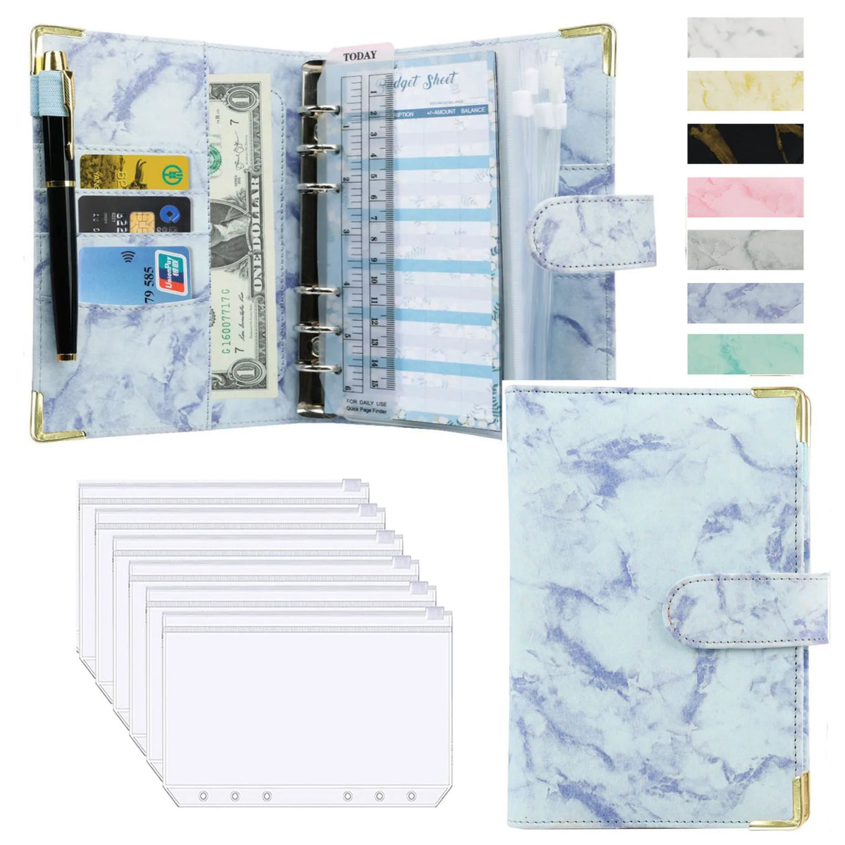 A6 Budget Binder & Savings Organiser (binder options)