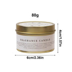 Scented Soy-Wax Candle | Compact Tin
