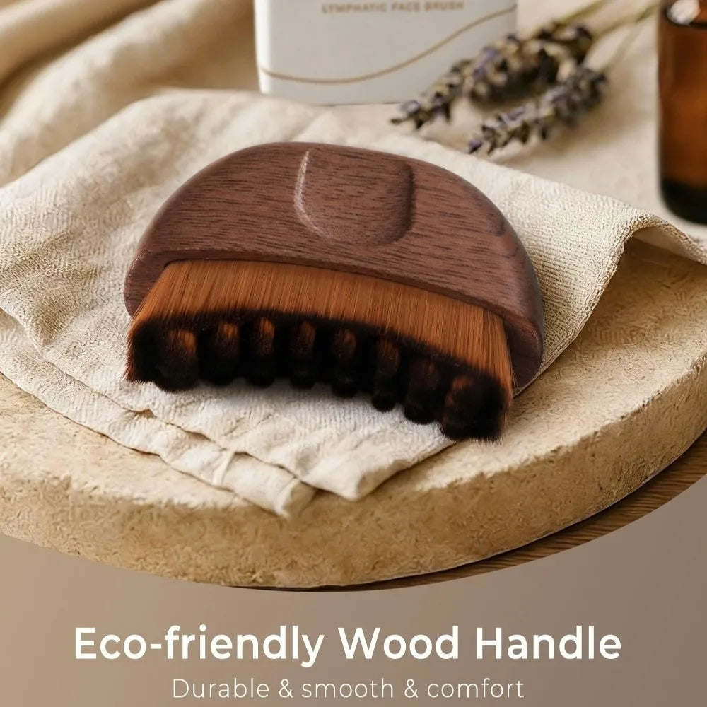 Wooden Facial Massage Brush