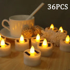 Solar LED Tea Candles (1/2/4/8/10pc options)