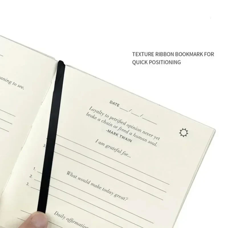 Hardcover Gratitude Journal | Daily Reflection