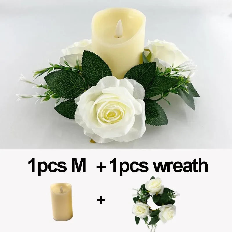 Moving-Flame LED Candles