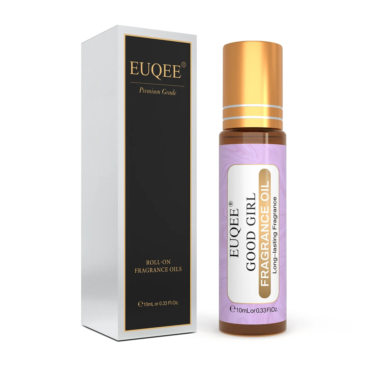 EUQEE 10ml Fragrance Oil Roll-On - Plant Based