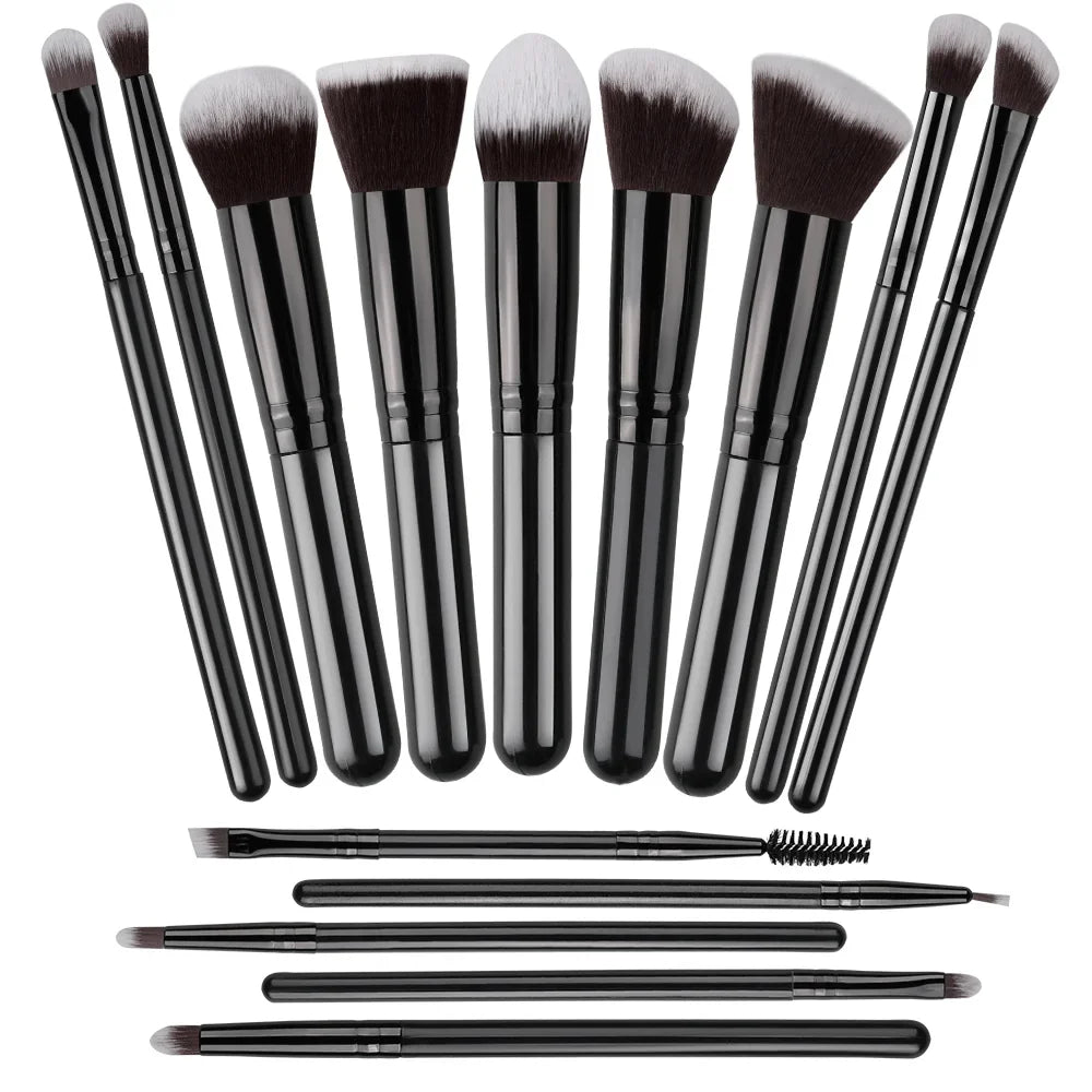 Makeup Brush Set – 14 or 16 Pieces