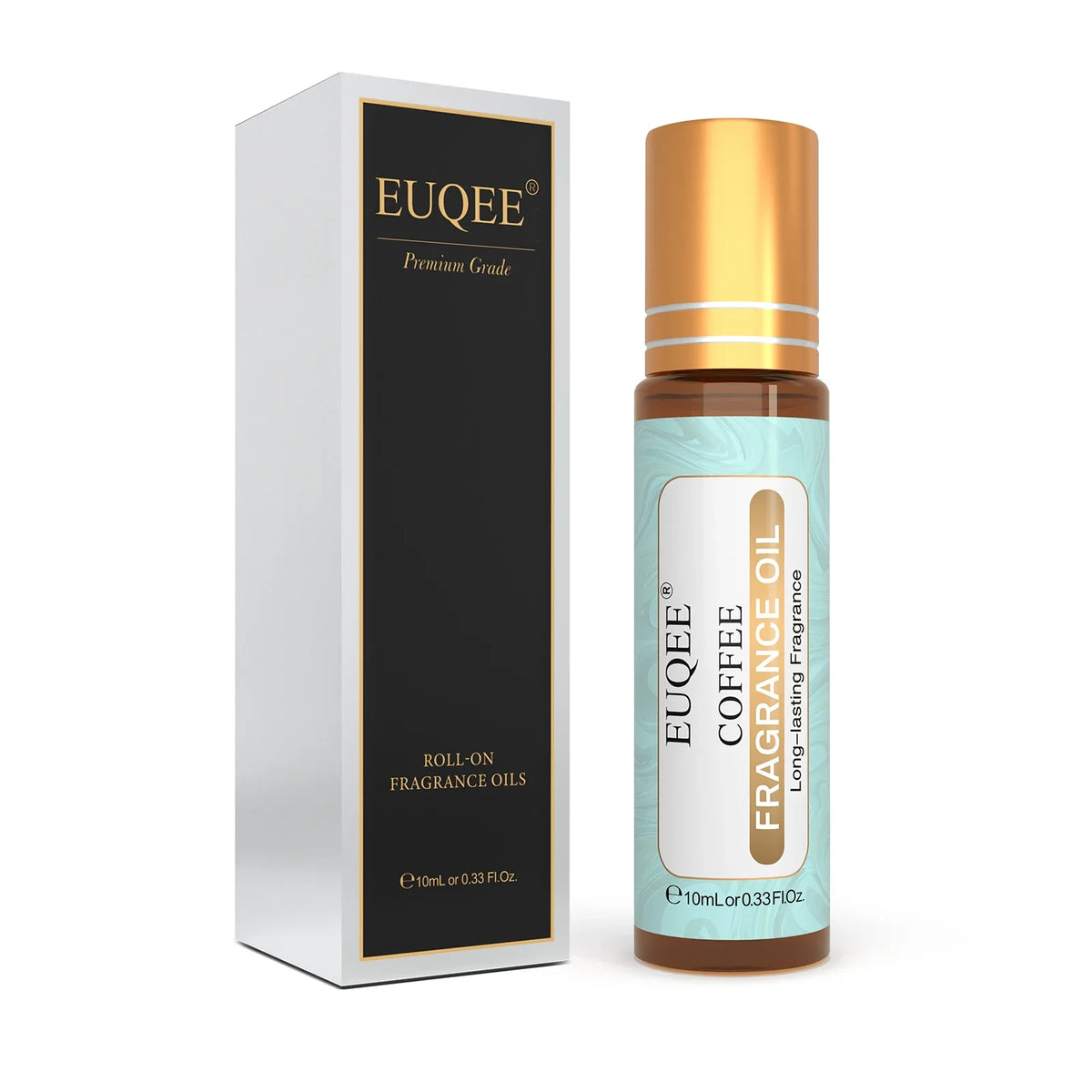 EUQEE 10ml Fragrance Oil Roll-On - Plant Based