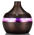 Wooden Ultrasonic Cool-Mist Humidifier