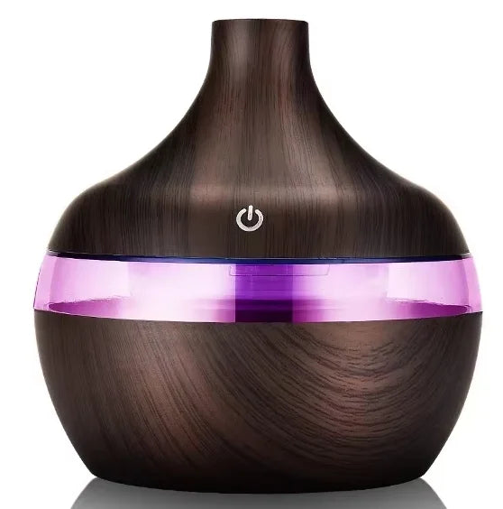 Wooden Ultrasonic Cool-Mist Humidifier