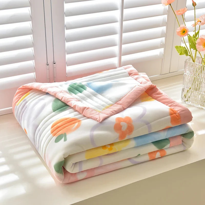 Lightweight Cooling-Feel Summer Blanket