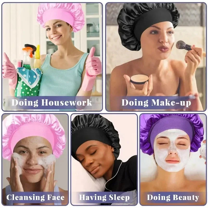 Satin-Lined Hair Bonnet | Everyday Sleep Cap