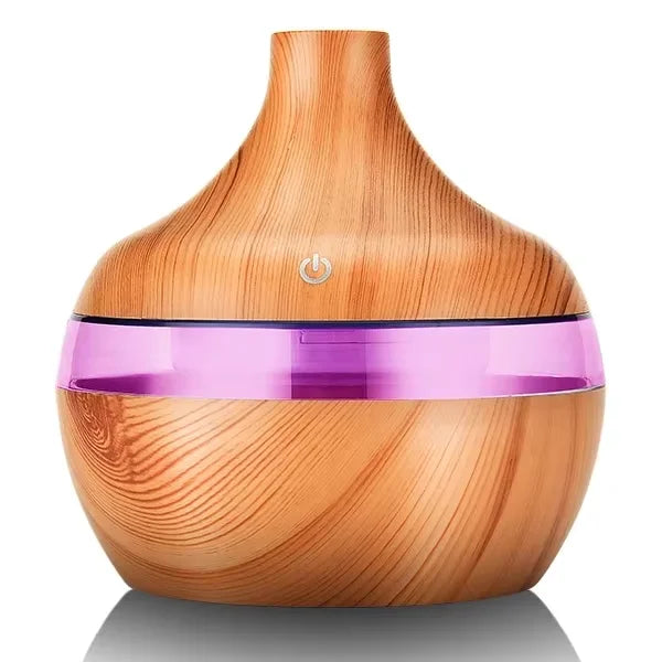 Wooden Ultrasonic Cool-Mist Humidifier