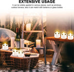 Solar LED Tea Candles (1/2/4/8/10pc options)