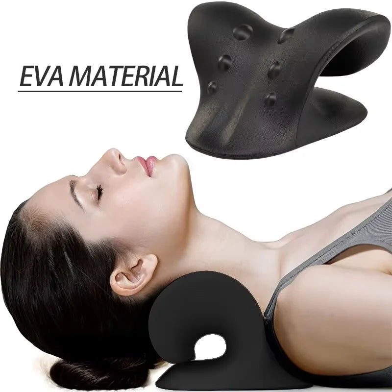 Neck Support Stretching Pillow