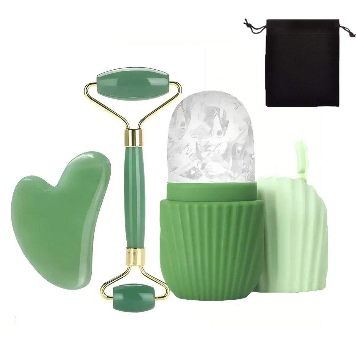 Ice Face Roller & Gua Sha Set