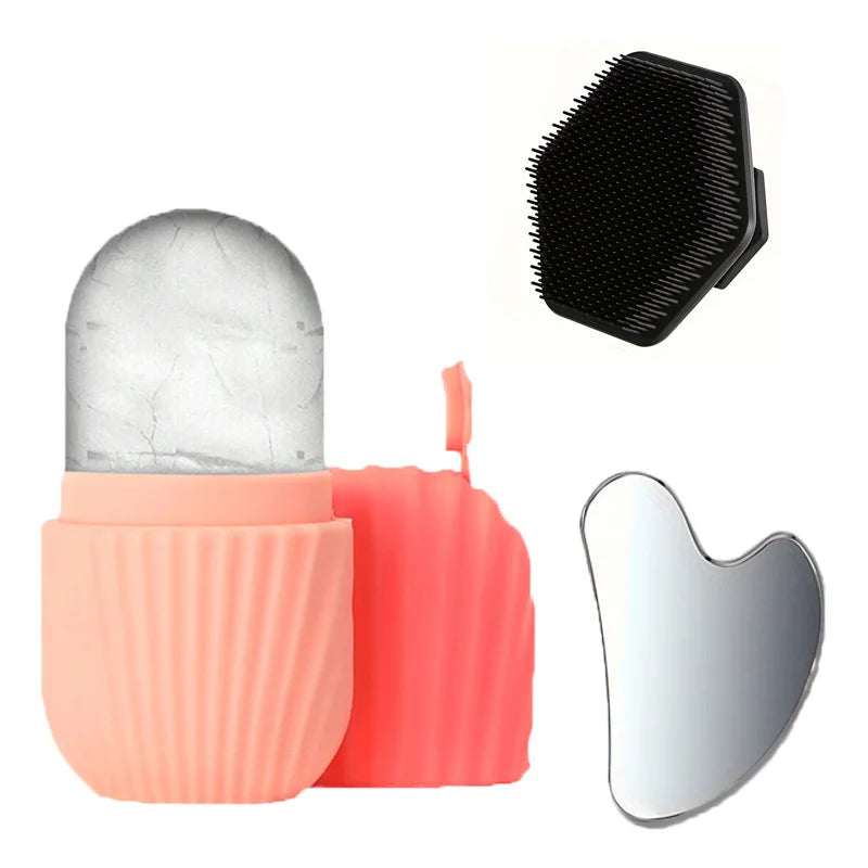 Ice Face Roller & Gua Sha Set