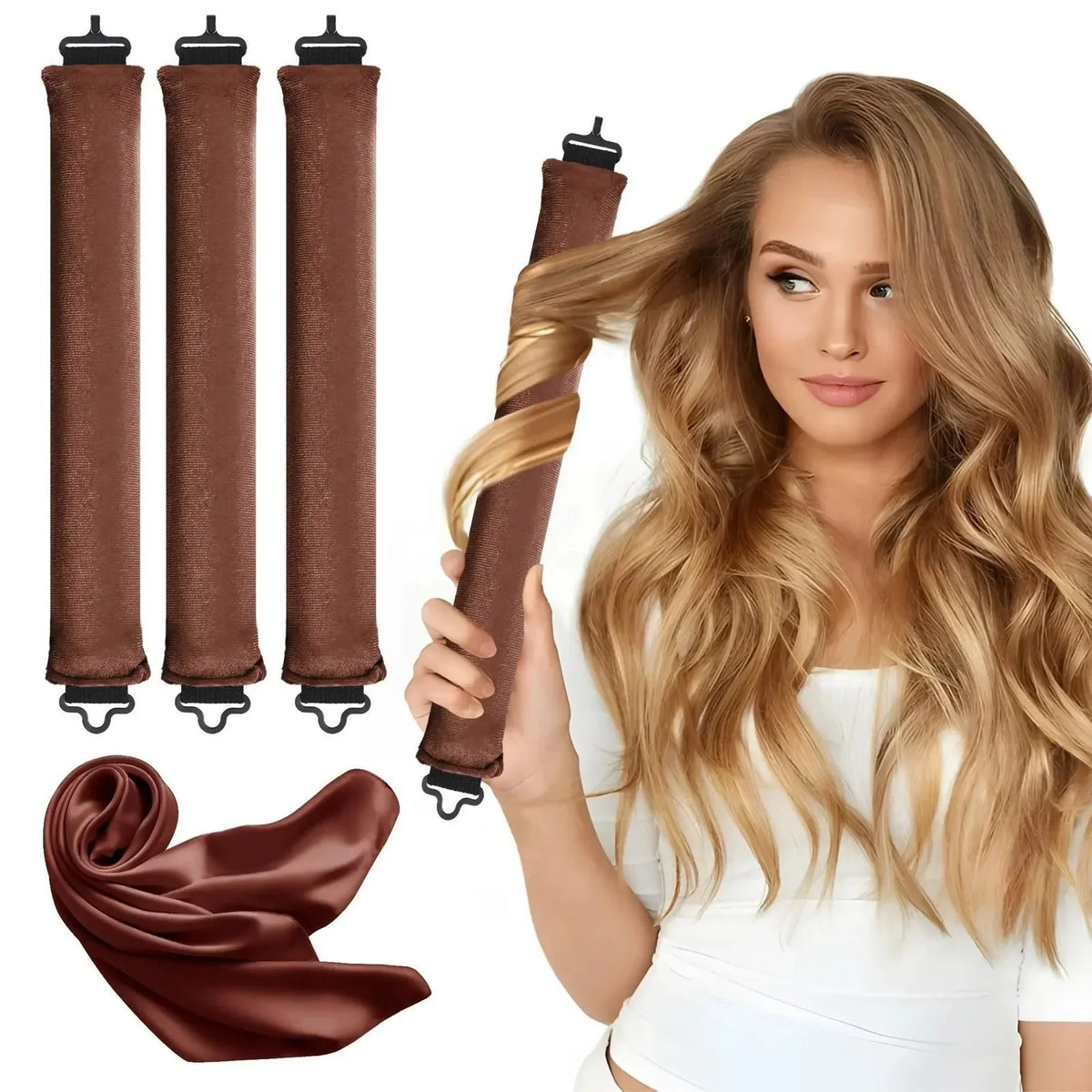 Heatless Hair Curling Wand