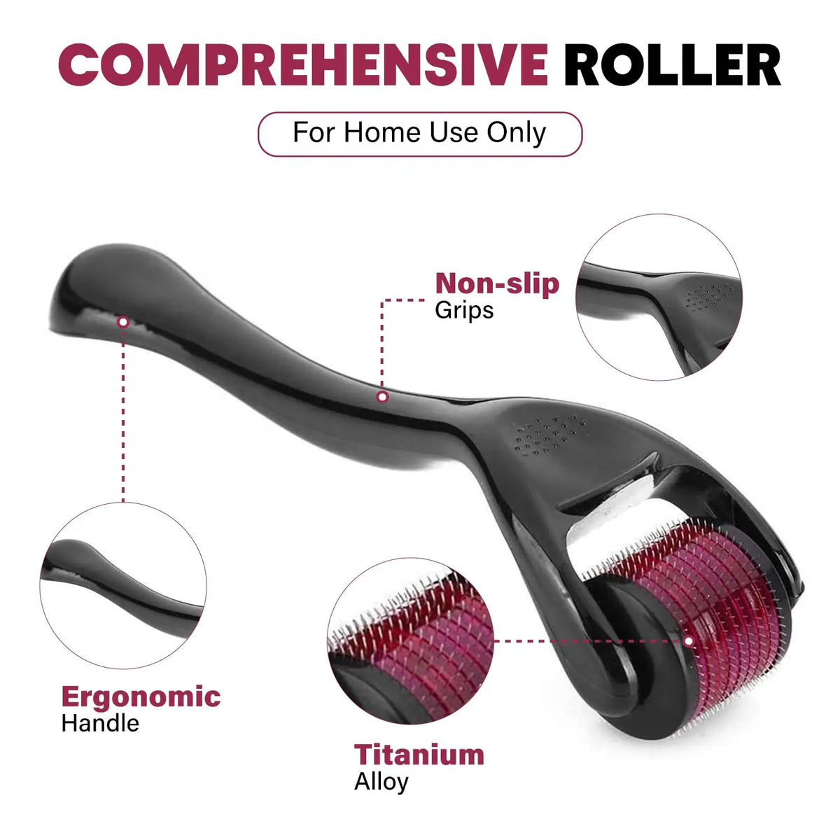 Derma Roller (0.25–3mm size options)